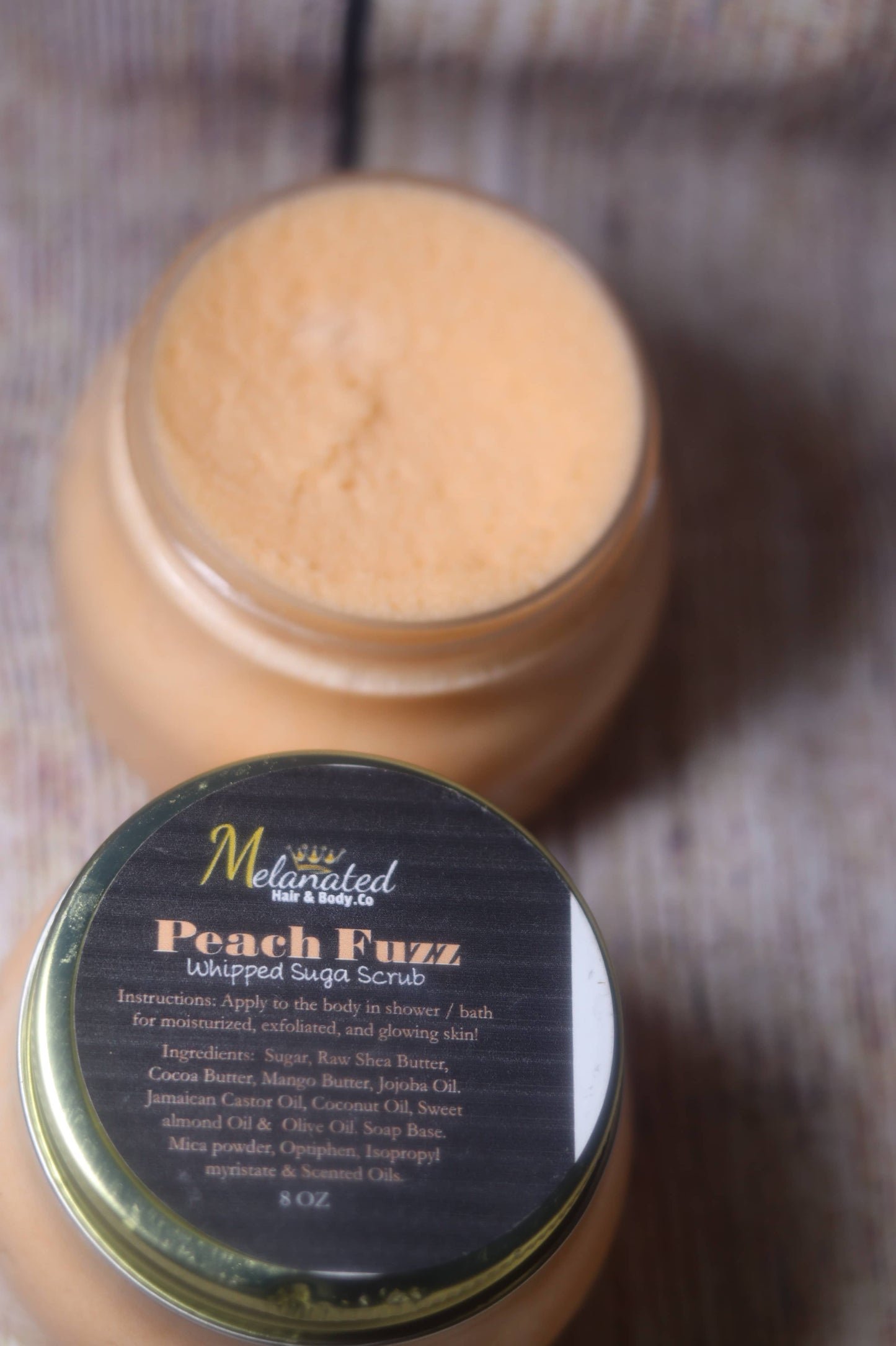 Peach fuzz Suga Scrub